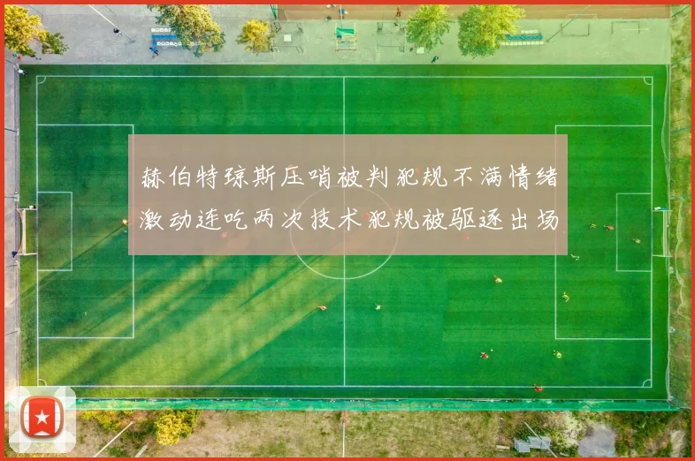 赫伯特琼斯压哨被判犯规不满情绪激动连吃两次技术犯规被驱逐出场