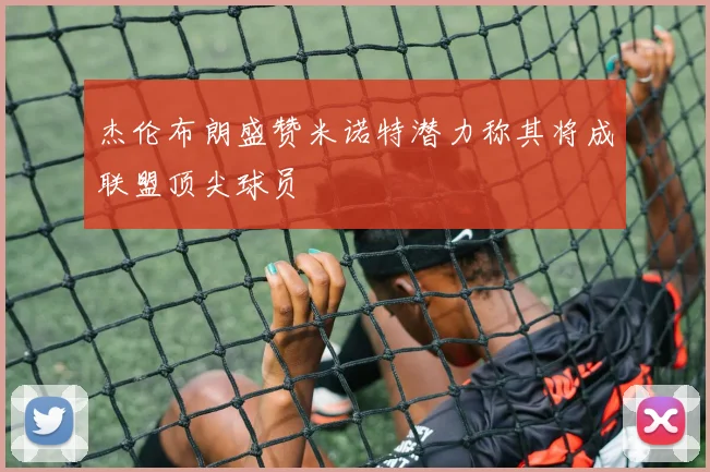 杰伦布朗盛赞米诺特潜力称其将成联盟顶尖球员